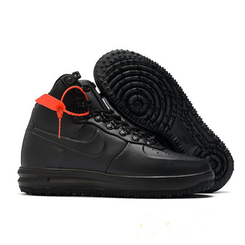 Men's Air Force 1 Black Shoes 047